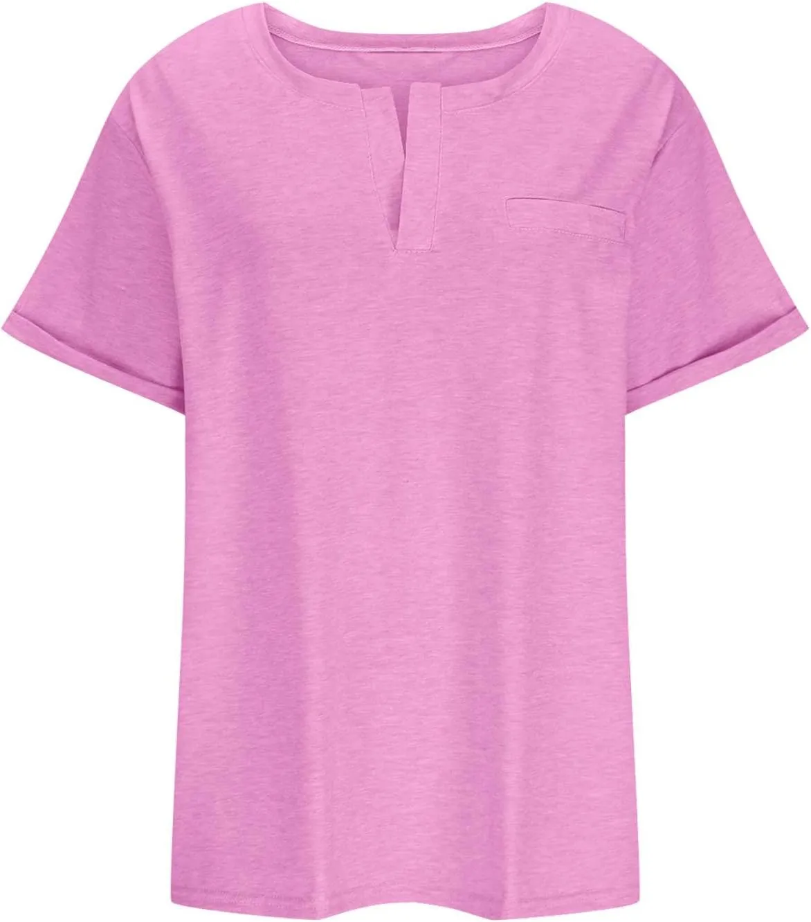 2023 Summer Cotton Plus Size Tops for Women Trendy Short Sleeve V Neck Loose Blouse Workout Basic Comfy T Shirts Tees