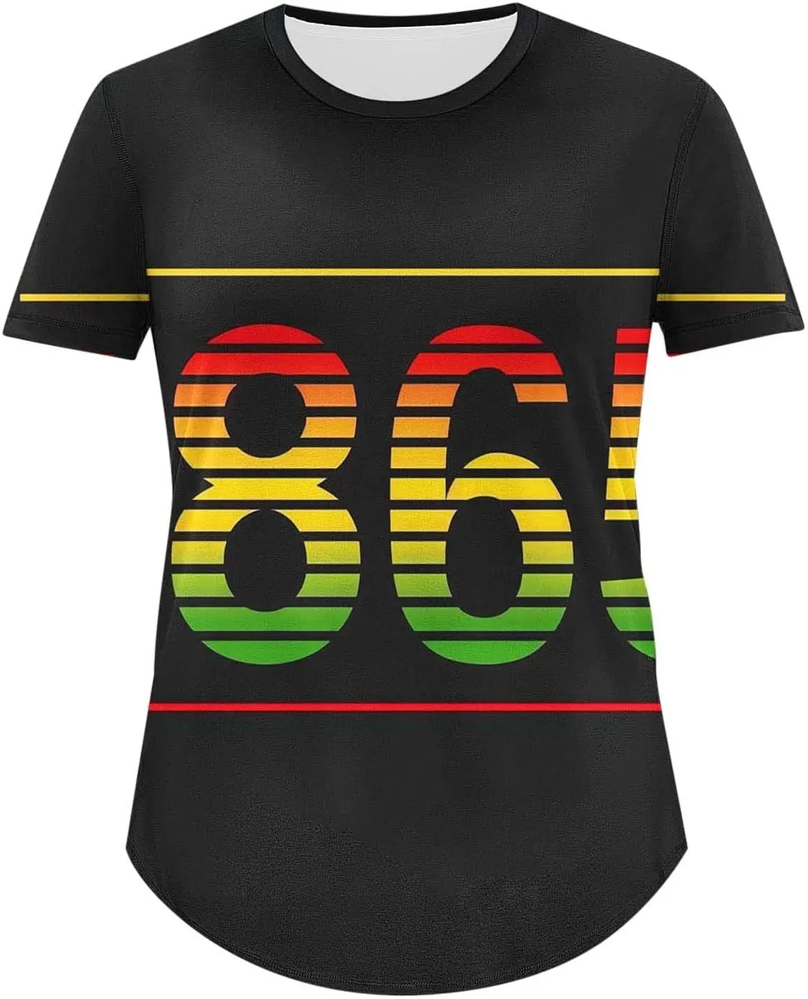 African American Graphic T Shirt for Women Afro Girl Print Short Sleeve Tunic Blouse Casual Summer Plus Size Top