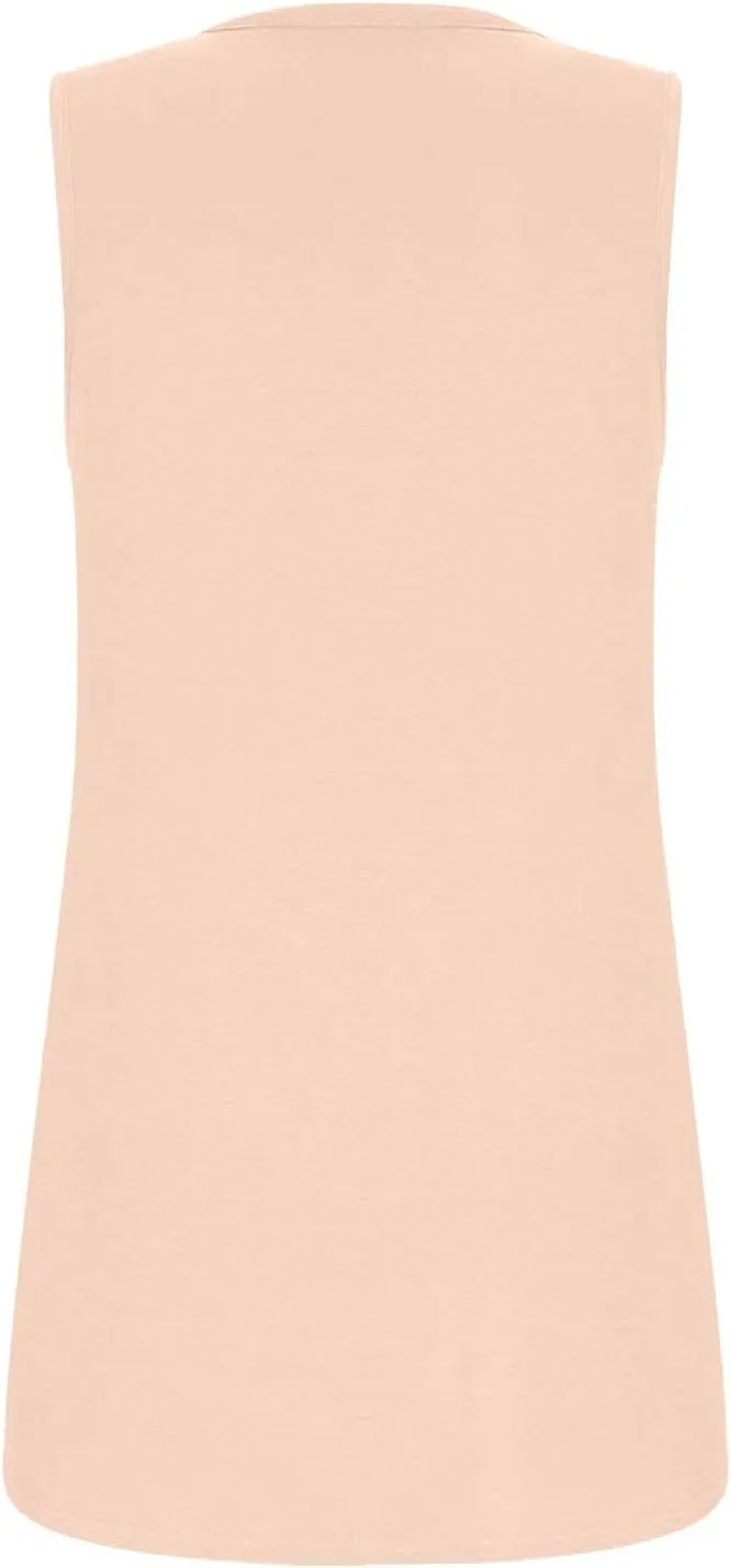 FQZWONG Tank Top for Women 2025 Summer Ruffled Square Neck Vest Shirts Loose Casual Ladies Solid Sleeveless Blouses