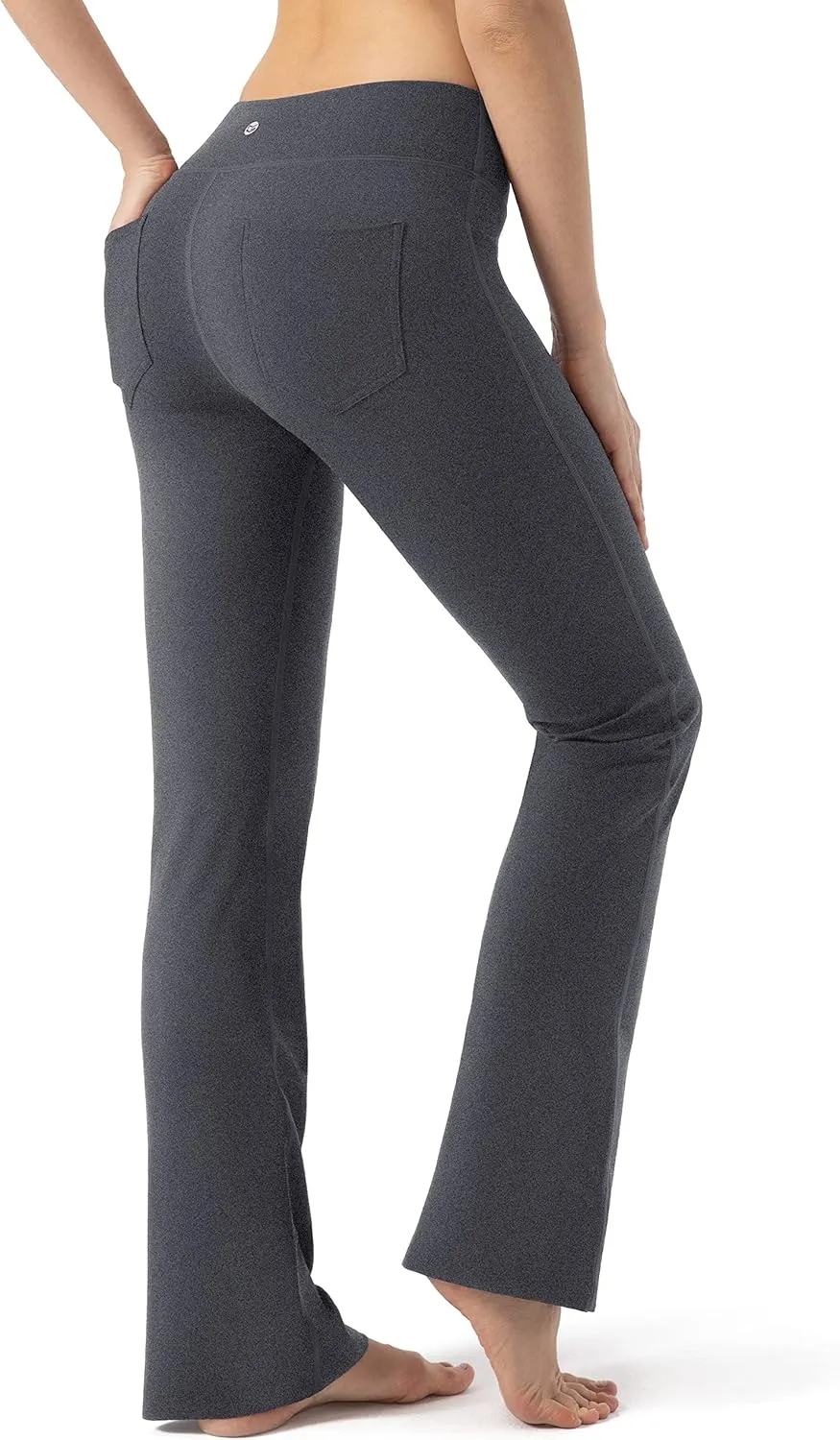 G Gradual Women's Yoga Pants 4 Pockets High Waist Dress Pants Tall Bootcut Work Pants