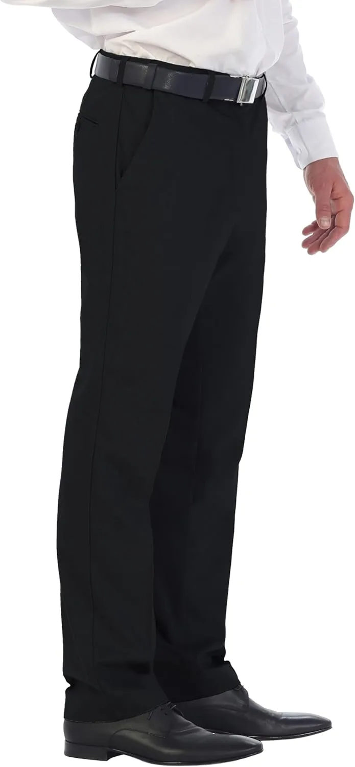Gioberti Men's Hidden Expandable Waist Dress Pants