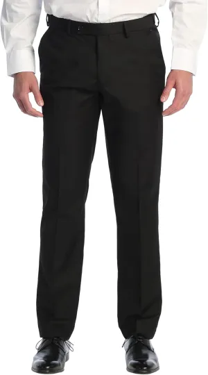 Gioberti Men's Hidden Expandable Waist Dress Pants