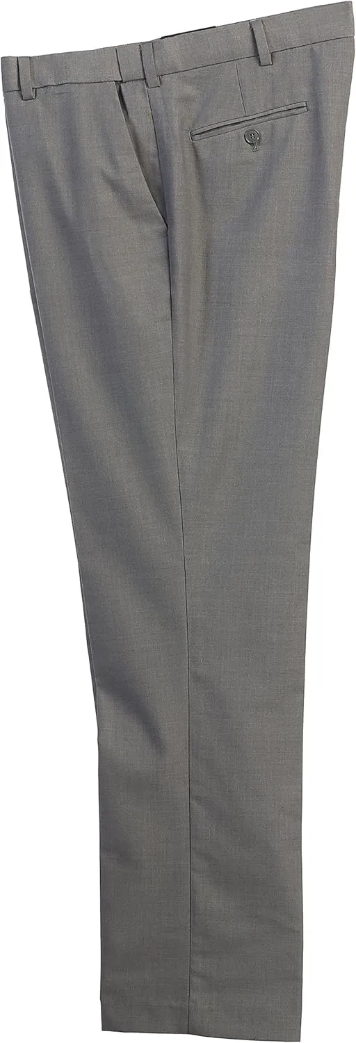 Gioberti Men's Hidden Expandable Waist Dress Pants