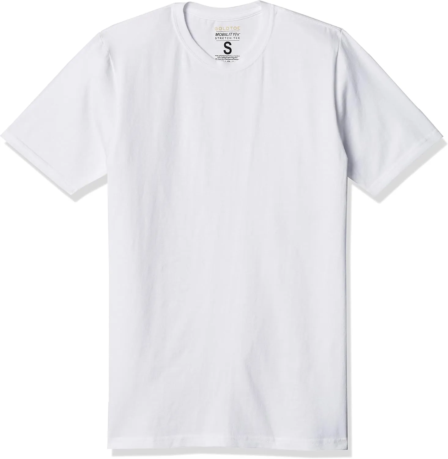 GOLDTOE Men's Cotton Stretch T-Shirt