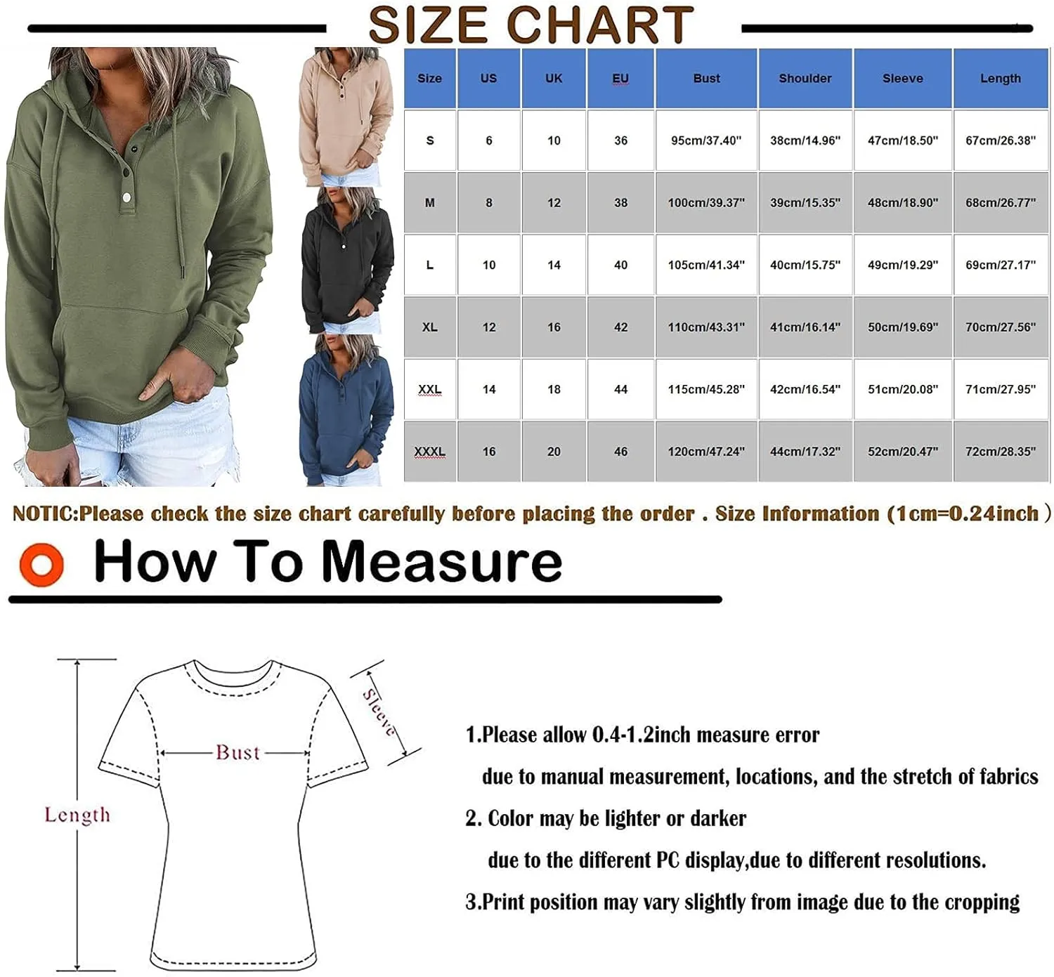 Hoodies For Women 2023 Drawstring Long Sleeve Hoodies Tops Casual Pullover Sweatshirt Fall Loose Fit Clothes With Pocket