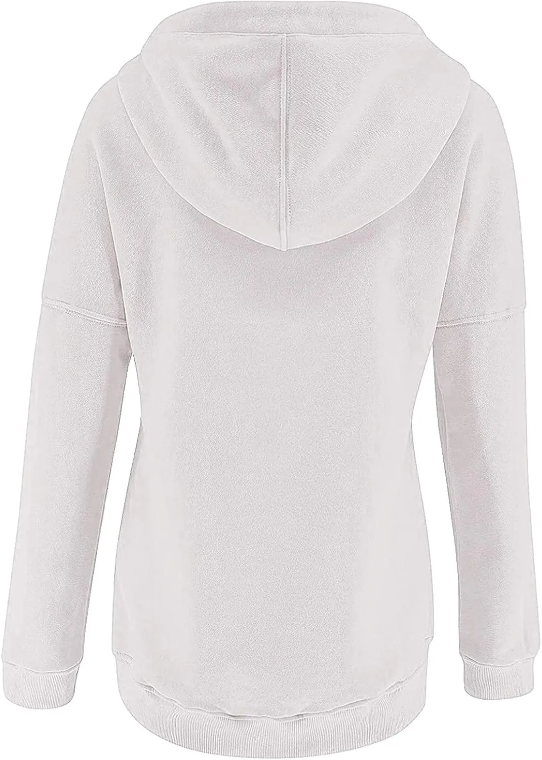 Hoodies For Women 2023 Drawstring Long Sleeve Hoodies Tops Casual Pullover Sweatshirt Fall Loose Fit Clothes With Pocket
