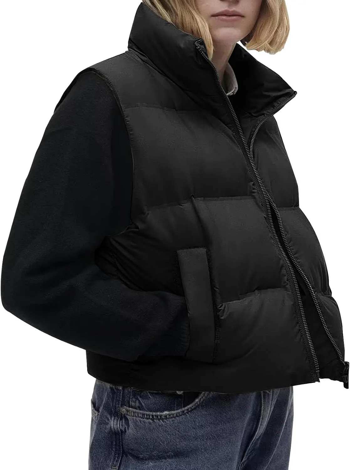 iQKA Women Men Camo Down Jacket Unisex Long Sleeve Glossy Camouflage Zipper Coat with Pockets Oversized Puffer Jackets S-5XL