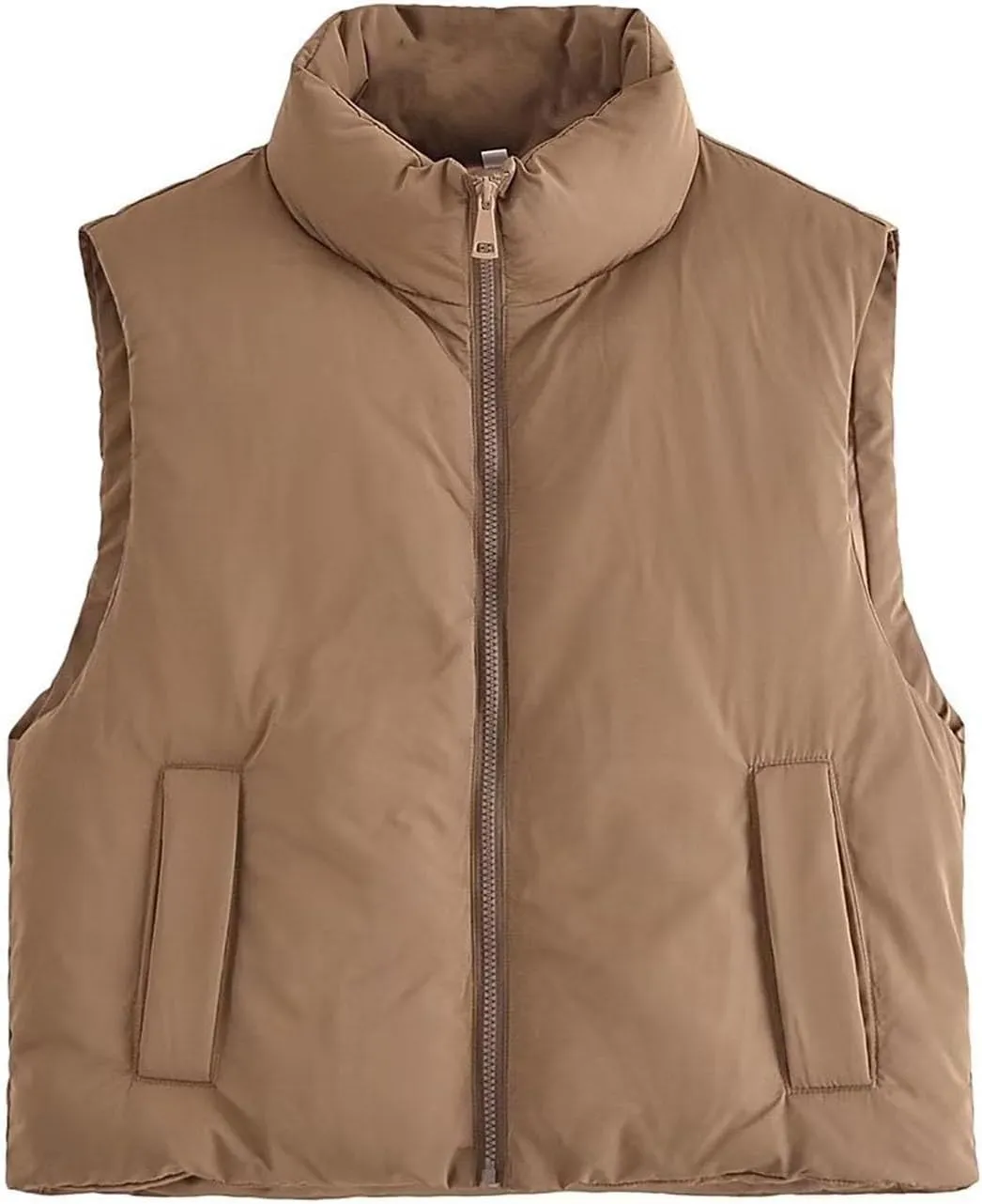 iQKA Women Men Camo Down Jacket Unisex Long Sleeve Glossy Camouflage Zipper Coat with Pockets Oversized Puffer Jackets S-5XL