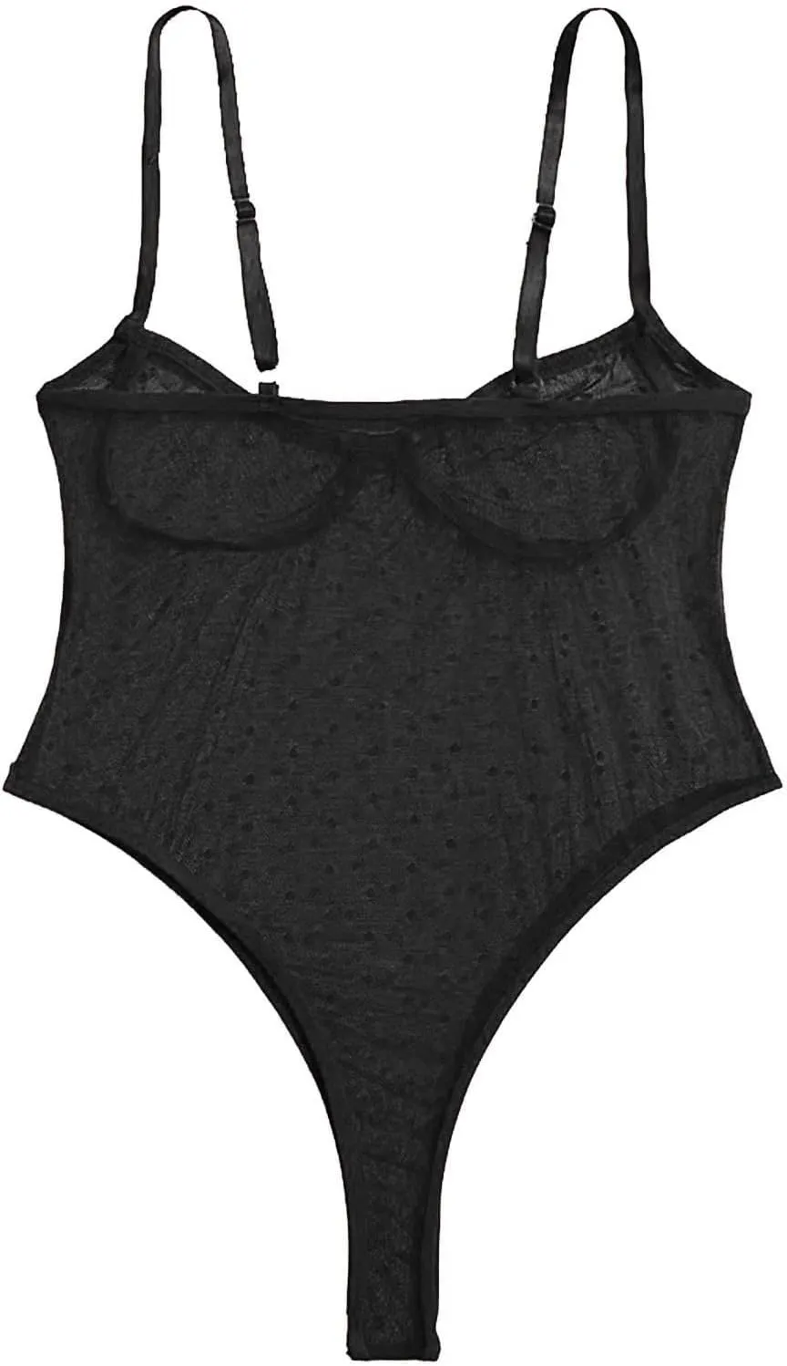 Lingerie Sets for Women Sexy Push Up Scallop Babydoll Lingerie Teddy Lingerie Wireless Matching Bra
