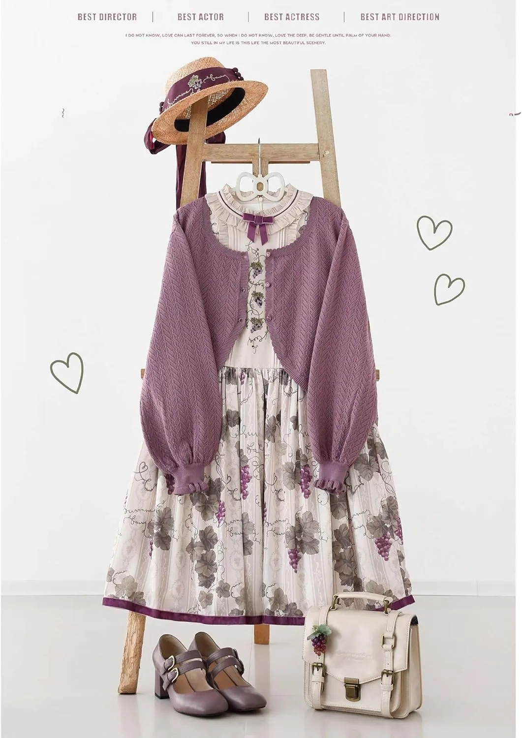 Lolita Short Cardigan Cute Loose Cable Knit Button Up Sweaters Women Teen Vintage Kawaii Open Front Crochet Shrug