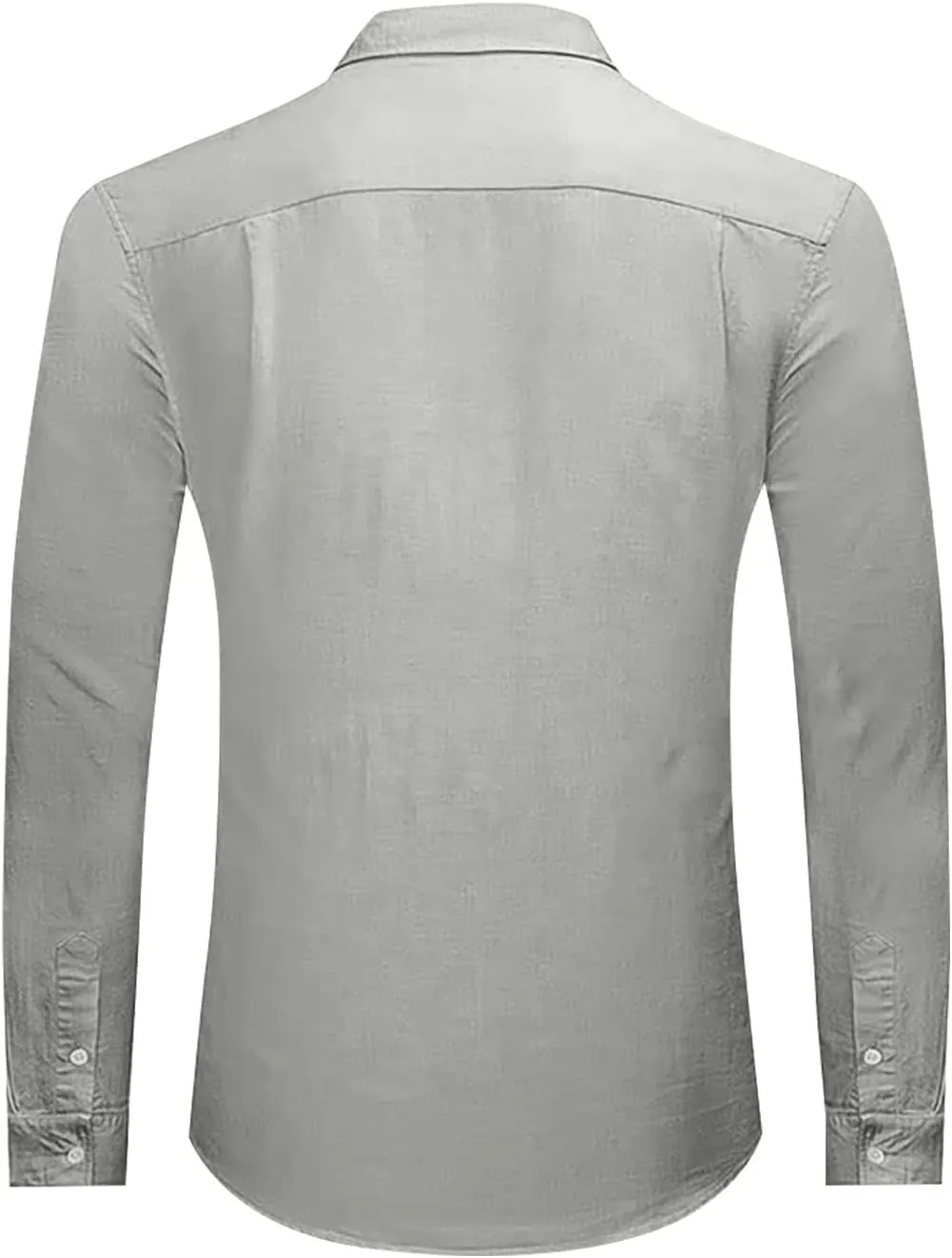 Mens Cotton Linen Beach Shirts Mens Cotton Linen Henley Shirts Beach Yoga Summer Solid T Shirt Lightweight Breathable Tops