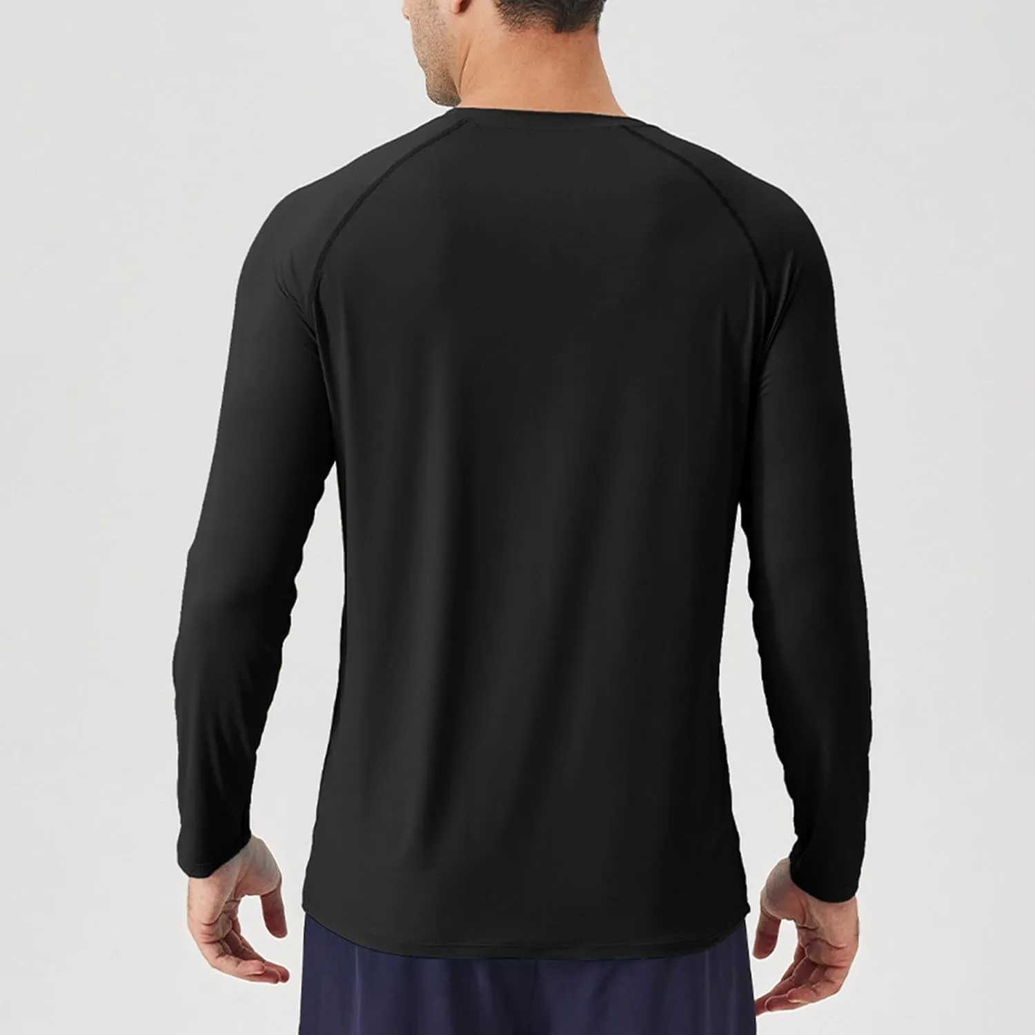 Men's Sun Protection Shirts Long Sleeve Rash Guard UV SPF UPF 50  Fishing Running Quick Dry Lightweight Pullover Tops