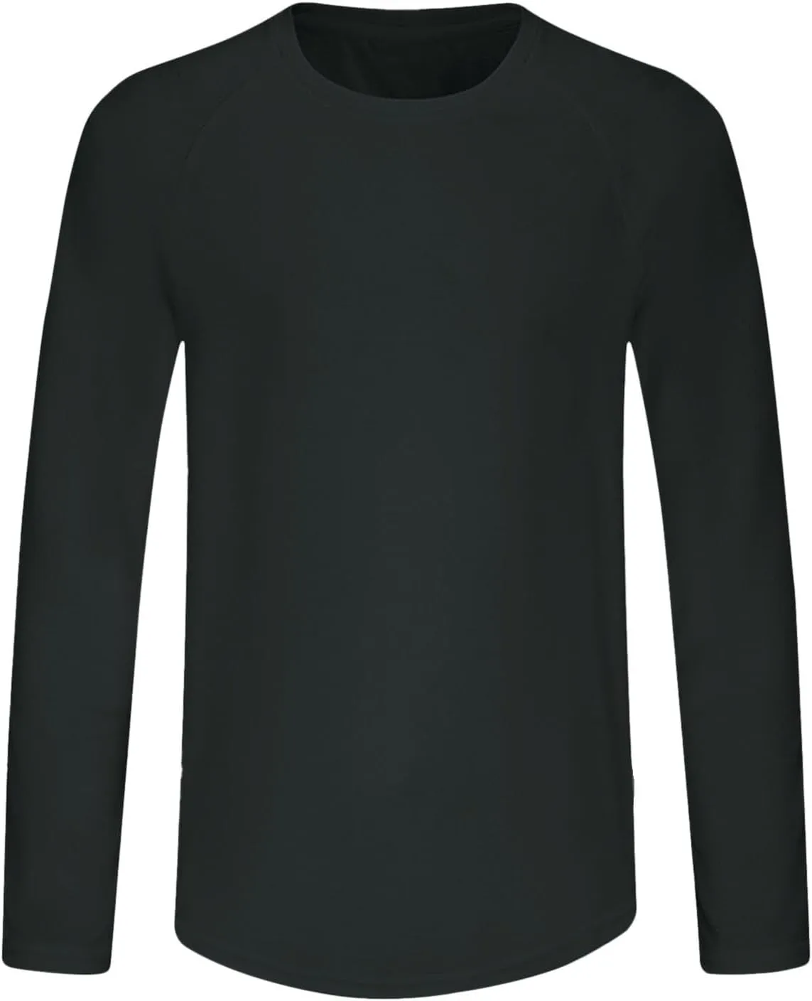 Men's UPF 50  Sun Protection UV SPF Shirts Fishing Running Long Sleeve Lightweight Quick Dry Swim T-Shirt Rash Guard