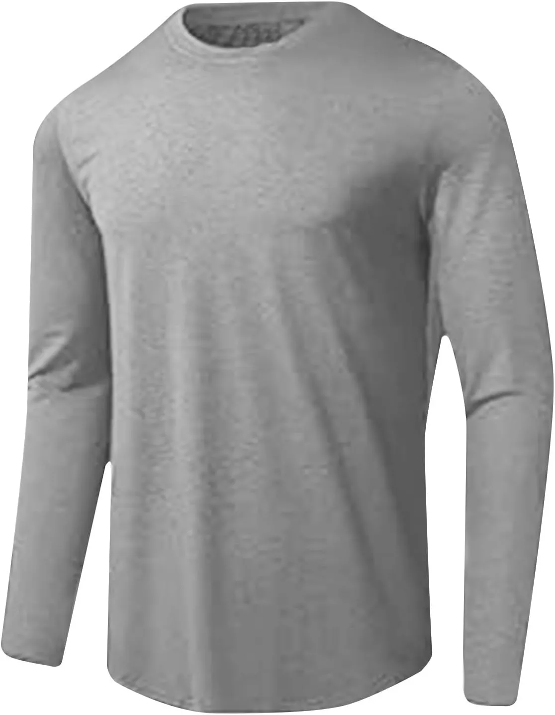 Mens UPF 50  UV Sun Protection Shirts Outdoor Long Sleeve SPF Rash Guard Lightweight Quick Dry Fishing Running Tshirts