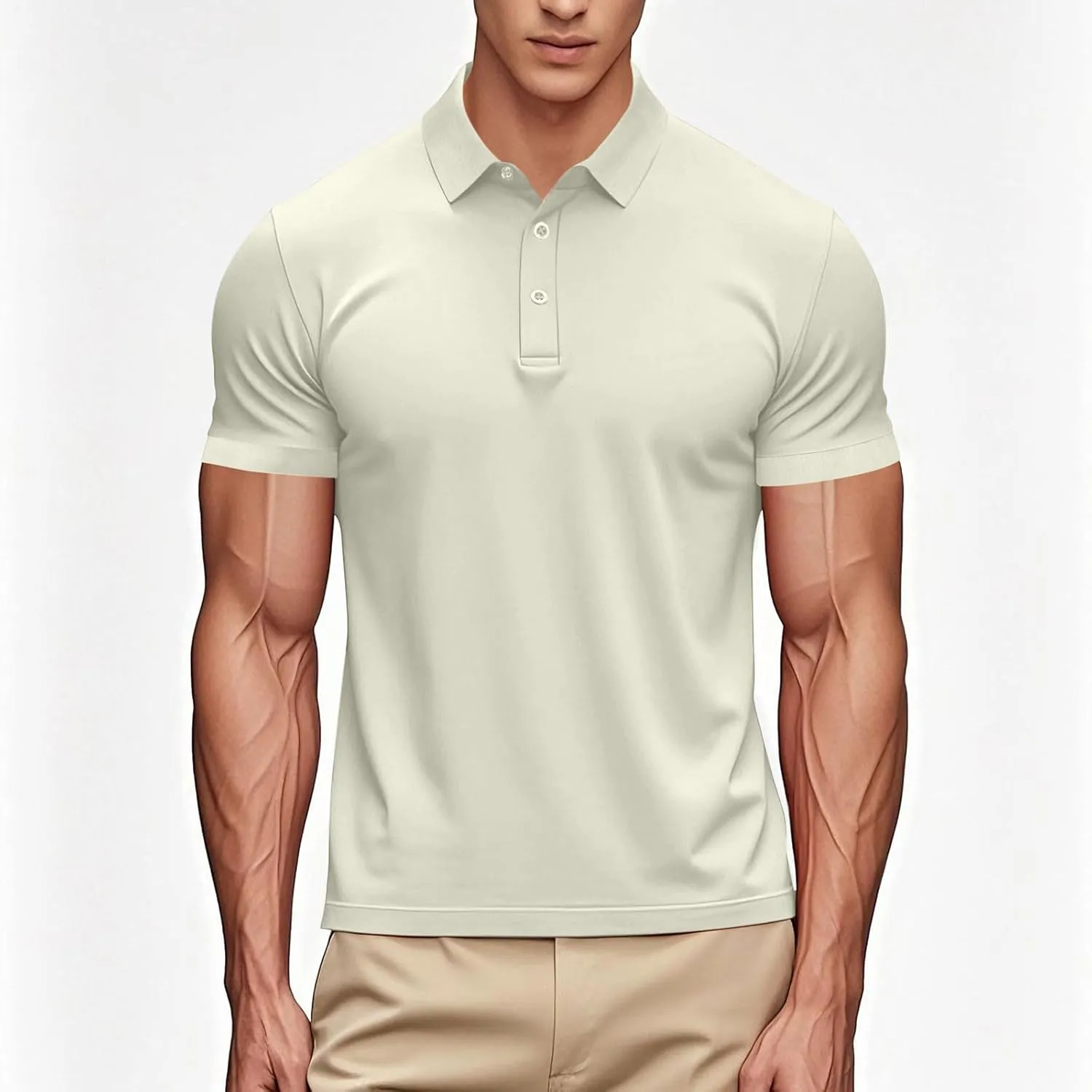Plus Size Basic Golf Polo Shirts Women Summer Mesh Quick Dry Short Sleeve Button Up Collared T-Shirt Lightweight Casual Tops