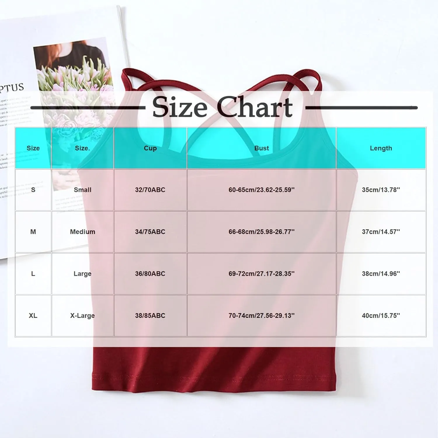 Seamless Padded Sports Bra Women Criss Cross Back Longline Modal Crop Tank Tops with Built in Bras Gym Yoga Outfits