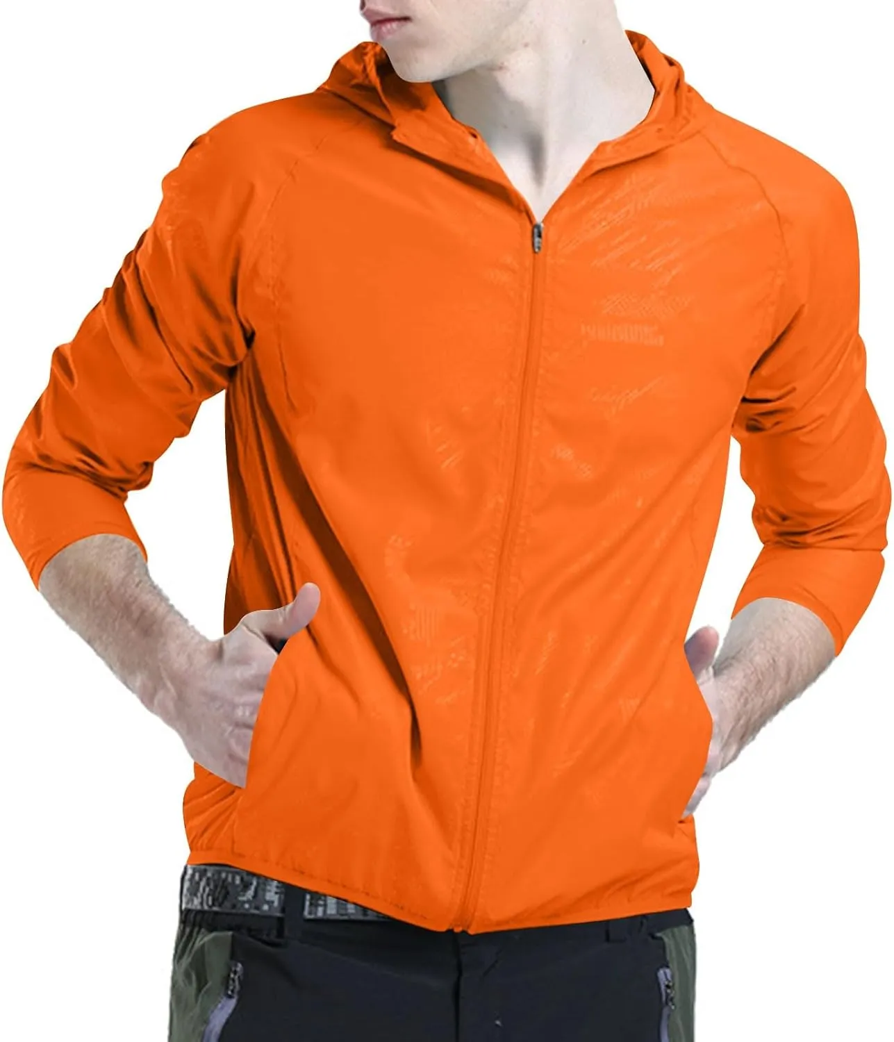 Sun Protection Hoodie SPF Jacket Women & Men Lightweight Full Zip Up Summer UV UPF50  Jackets Family Matching Clothes