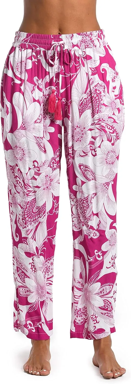 Sunshine 79 womens Trouser Pant Swimsuit Cover UpSwimwear Cover Up