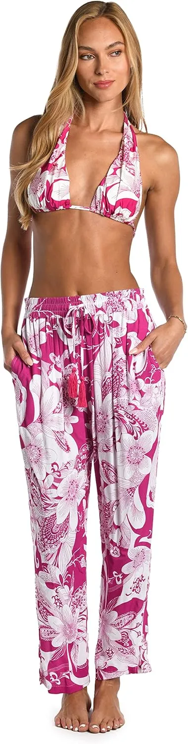 Sunshine 79 womens Trouser Pant Swimsuit Cover UpSwimwear Cover Up