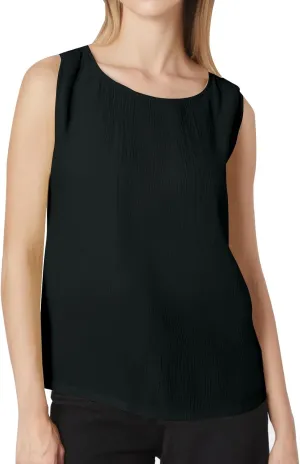 Tank Tops for Women Round Neck Sleeveless Casual T-Shirt Summer Loose Fit Solid Color Yoga Tanks