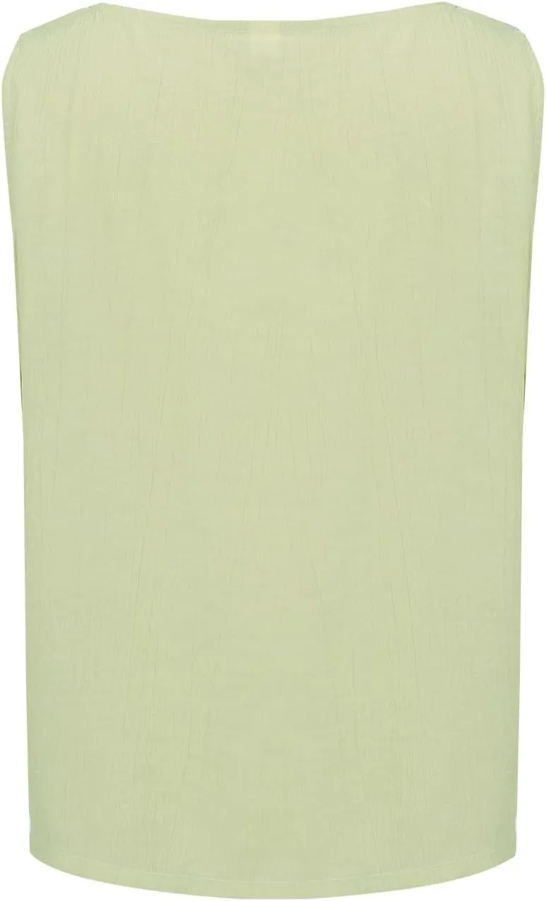 Tank Tops for Women Round Neck Sleeveless Casual T-Shirt Summer Loose Fit Solid Color Yoga Tanks
