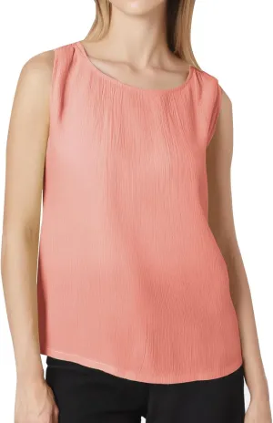 Tank Tops for Women Round Neck Sleeveless Casual T-Shirt Summer Loose Fit Solid Color Yoga Tanks