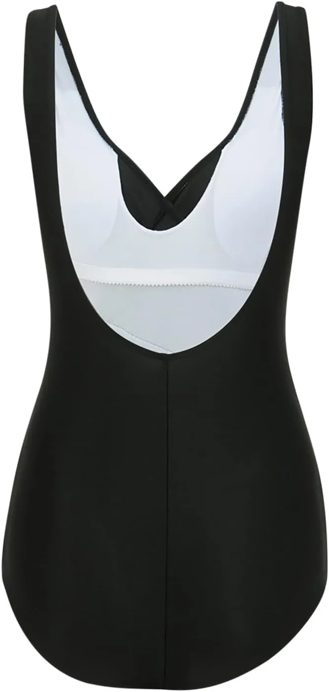 TARIENDY Plus Size Swimsuit for Women One Piece Tummy Control Bathing Suits Full Coverage Beach Casual Swimwear 2025 Summer
