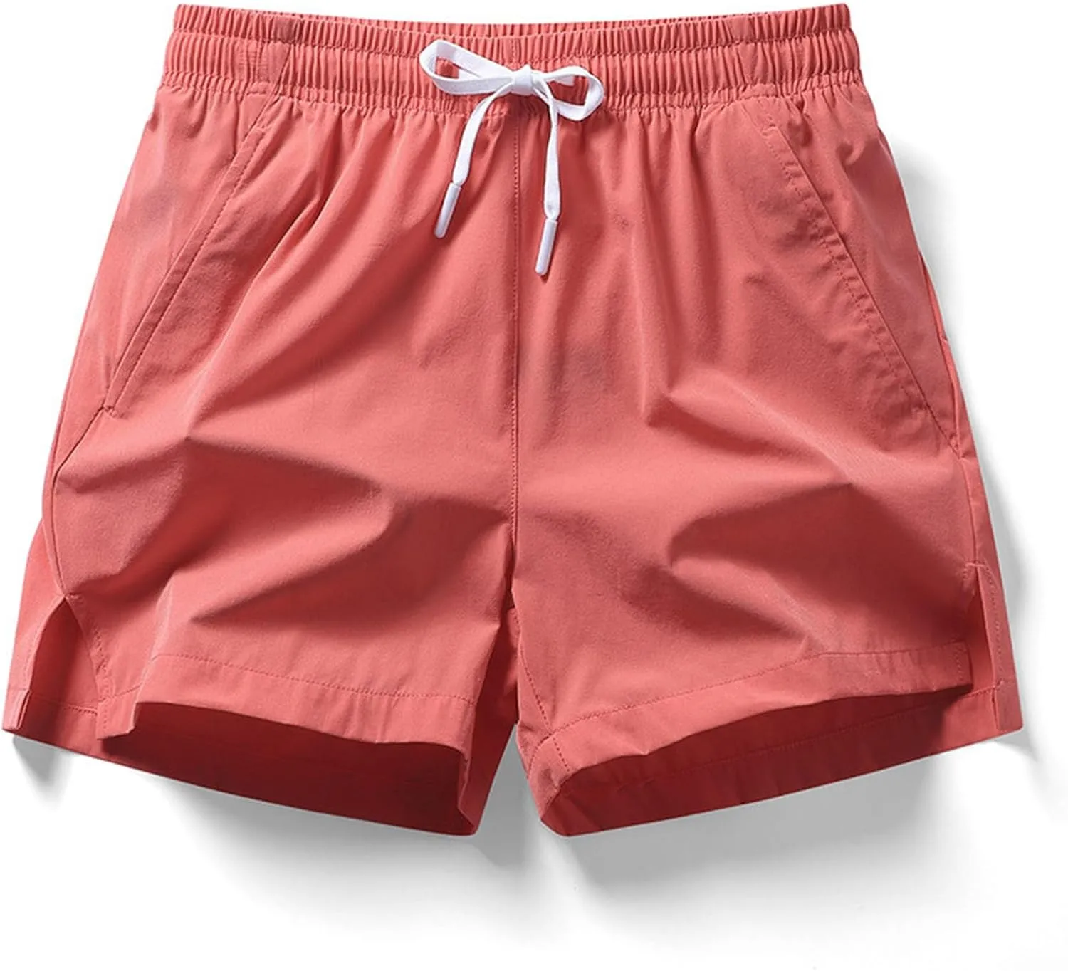 Women Gym Running Summer Loose Ice Silk Shorts Quick Dry Workout Athletic Thin Casual Quarter Shorts
