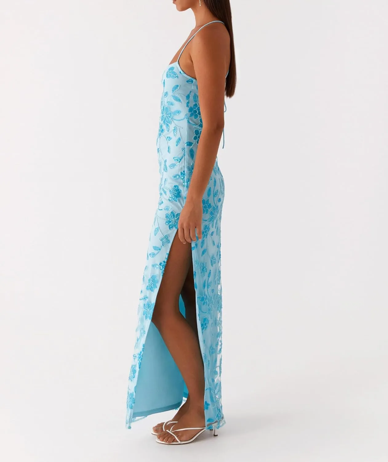Women Strapless Tube Top Floral Maxi Dress Y2k Sleevelss Backless Bodycon Long Dress Summer Club Cocktail Sundress