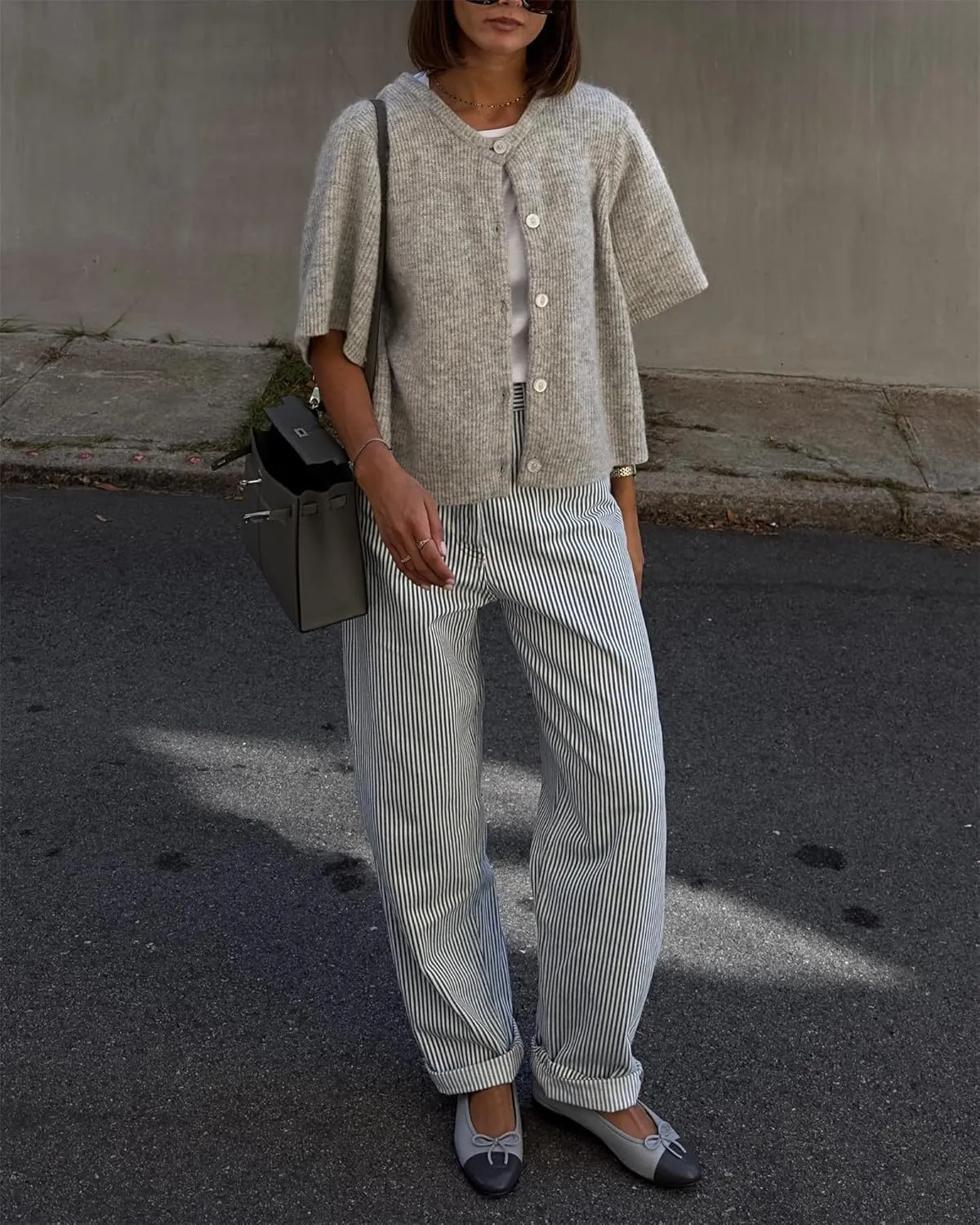 Women Y2k Crop Knit Cardigan T-Shirt Short Sleeve Button Down Casual Knitted Tees Y2k Girls Crop top Streewear