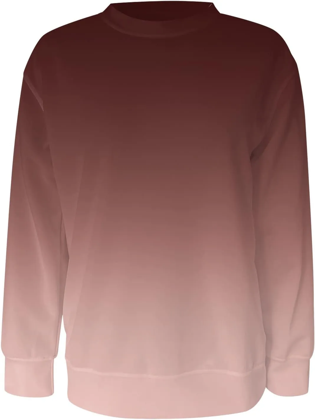 Women's Casual Sweatshirts Oversized Lightweight Dressy Tops Long Sleeve Crewneck 2023 Fall Fashion Tunic Pullover