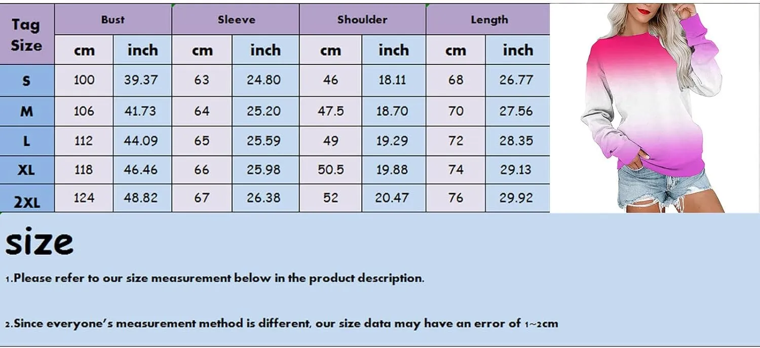 Women's Casual Sweatshirts Oversized Lightweight Dressy Tops Long Sleeve Crewneck 2023 Fall Fashion Tunic Pullover
