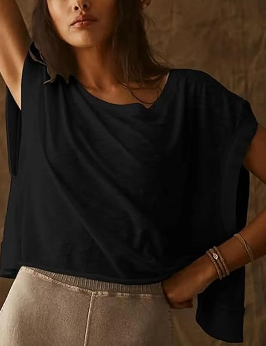Womens Open Back Short Sleeve Workout Tops Backless Athletic T Shirts Yoga Y2k Crop Running Tees