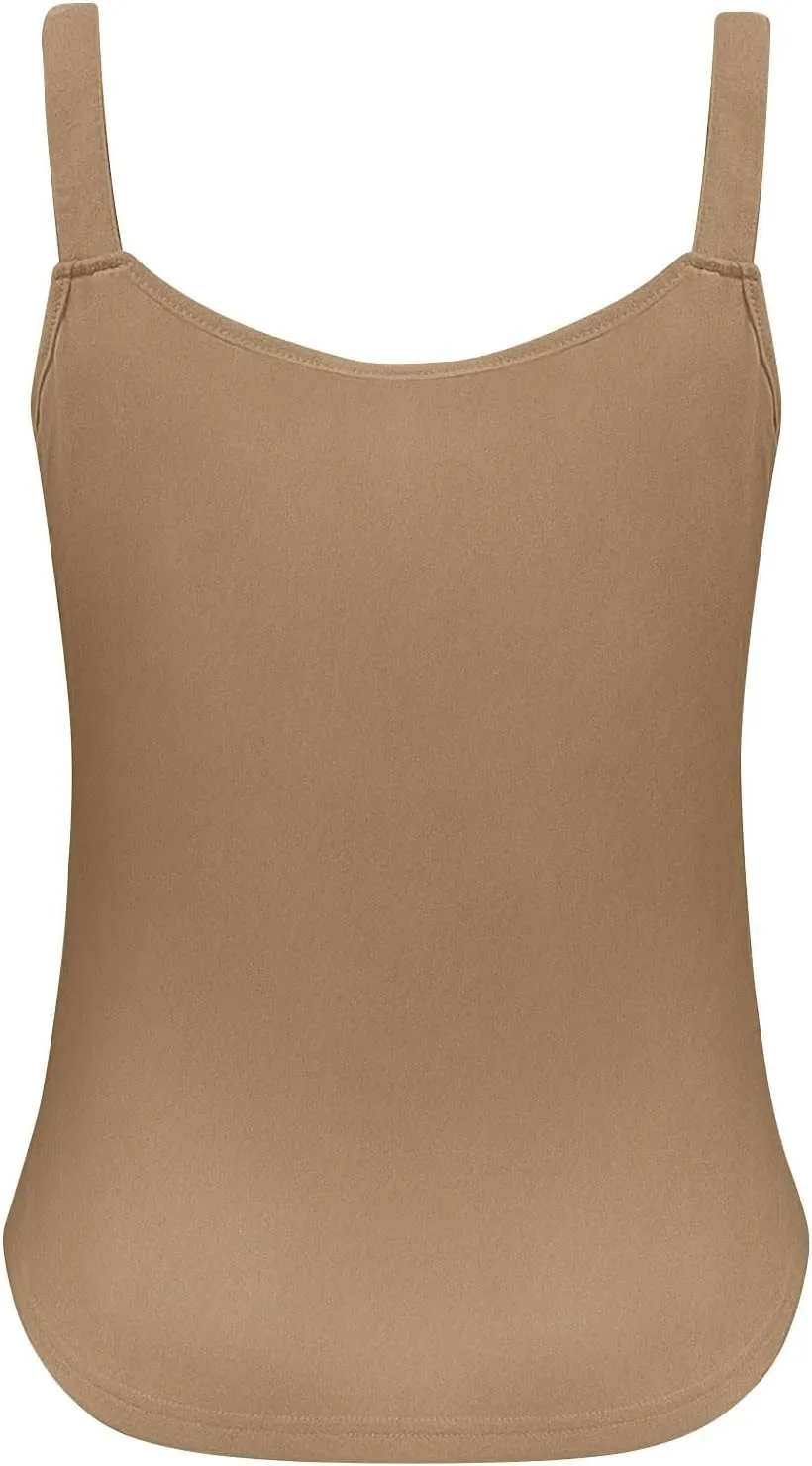 Womens Plus Size Summer Tops Scoop Neck O Ring Shoulder Tank Tops Casual Sleeveless Button Front Solid Basic T Shirt Blouse