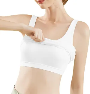 Women's Racerback Tank with Built in Bra Casual Basic Square Neck Sleeveless Cami Tanks Summer Solid Undershirt