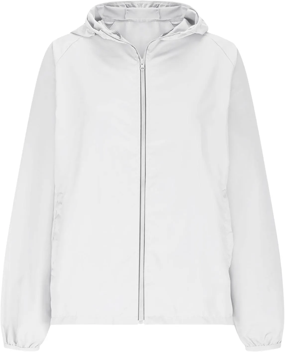 Women's UPF Sun Protection Shirts SPF Jacket Lightweight Full Zip Up UV Hoodie Long Sleeve Summer Hiking Coat W Pocket